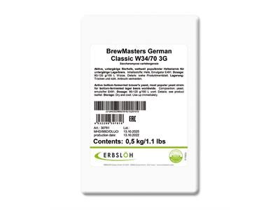 BrewMasters German Classic W34/70, à 0.5 kg